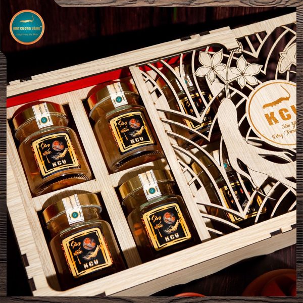 Yến sâm đông trùng hạ thảo Kim Cương Vàng