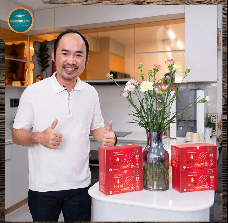 Collagen Royal đông trùng Saffron Kim Cương Vàng