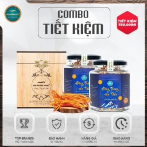 Đông trùng hạ thảo thượng phẩm Kim Cương Vàng 15g