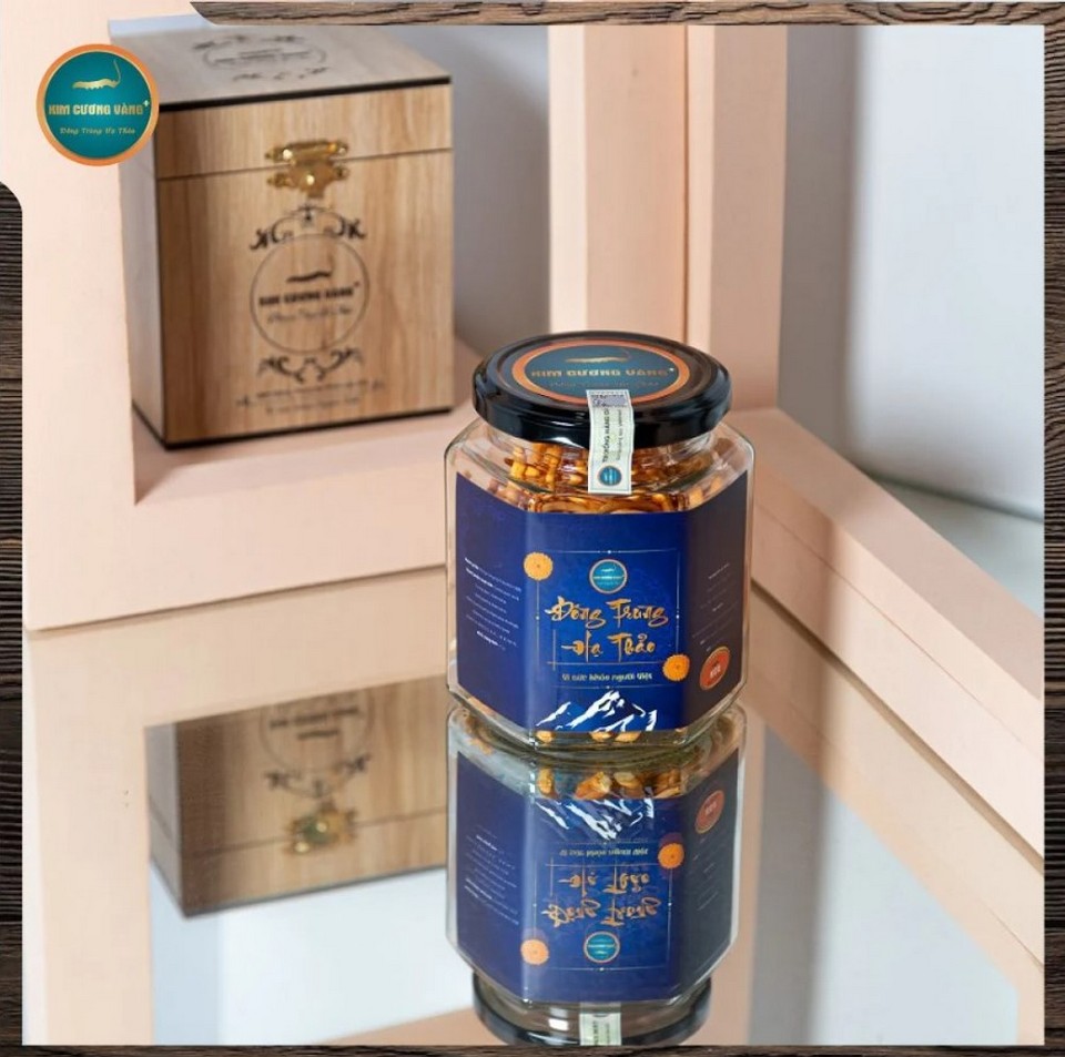 Đông trùng hạ thảo thượng phẩm Kim Cương Vàng 15g