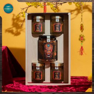 Hộp quà tặng Phúc Lộc Thọ Kim Cương Vàng