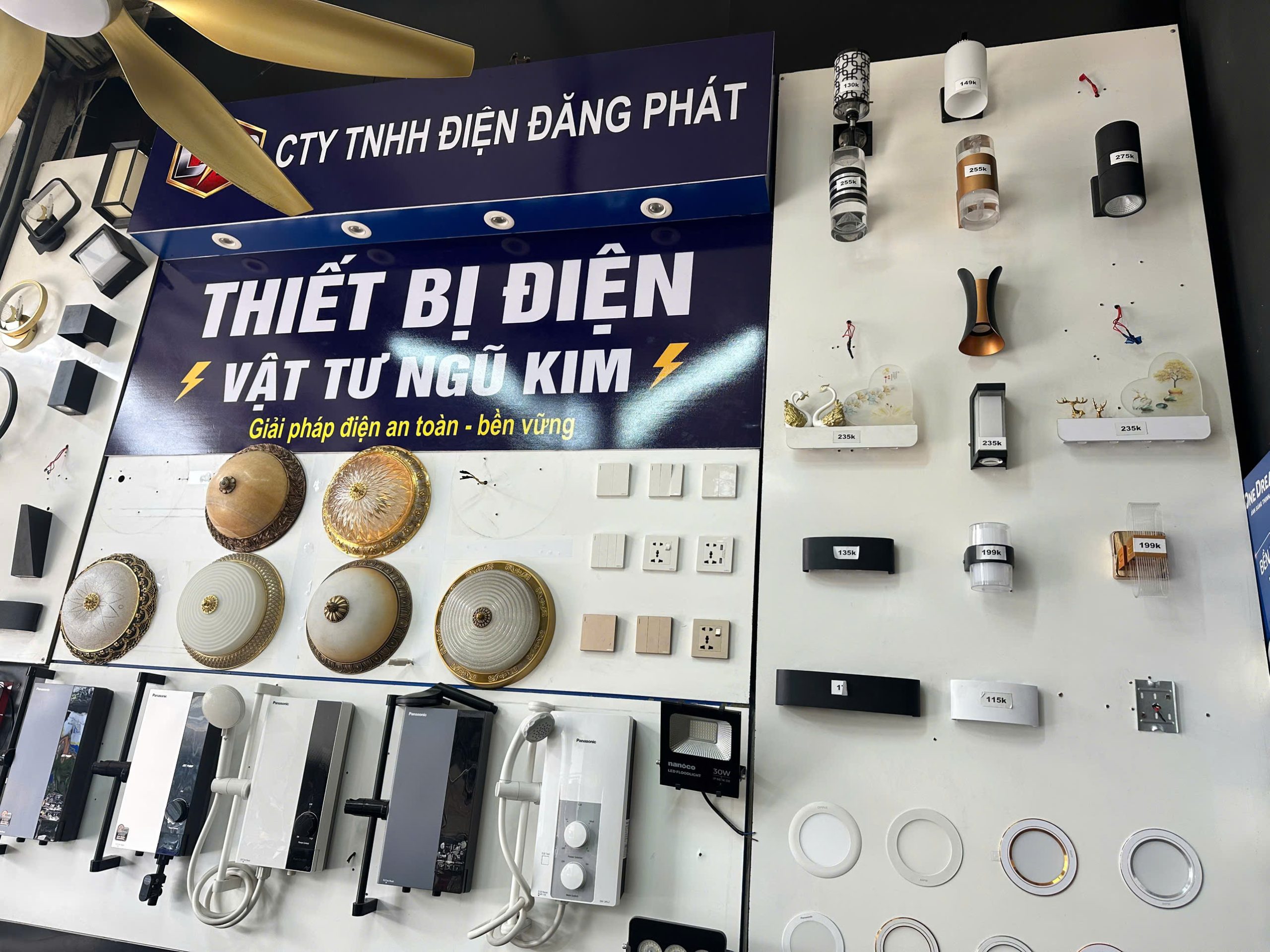 Điện Đăng Phát - chuyên thiết bị điện vật tư ngũ kim tại Dĩ An Bình Dương