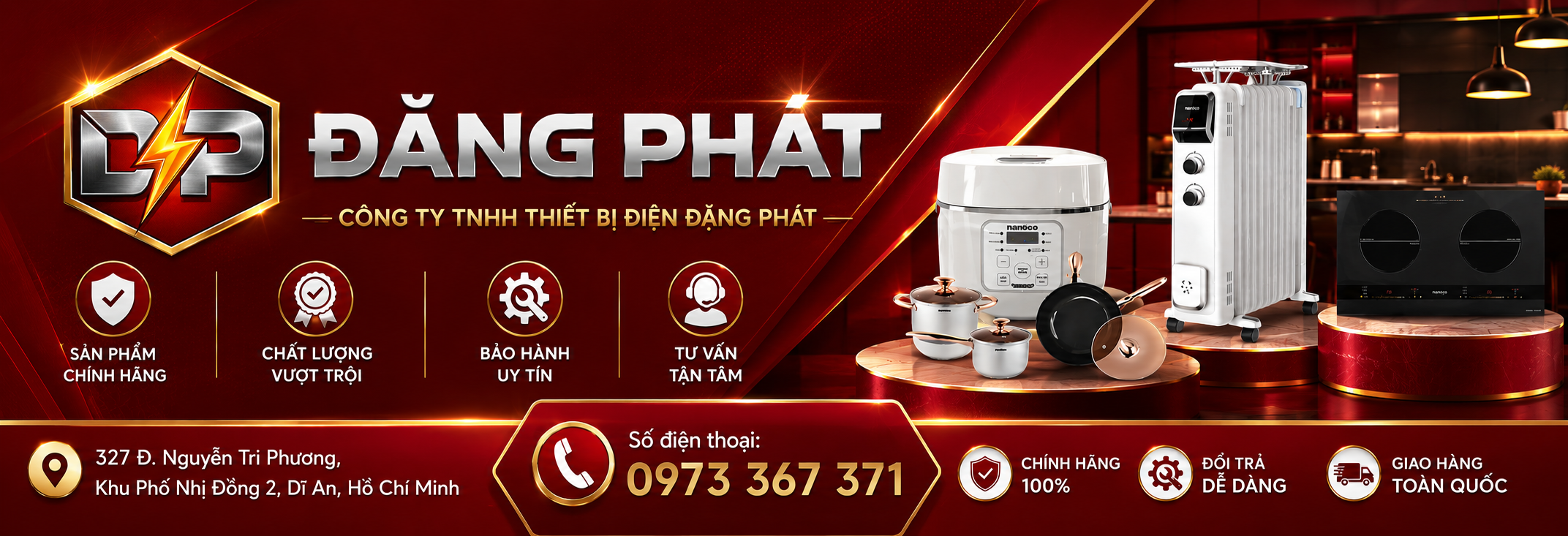 Điện đăng phát - chuyên thiết bị điện Dĩ An Bình Dương