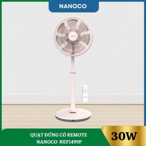 Quạt đứng Nanoco Có Remote nef1499p tại Dĩ An | Điện Đăng Phát